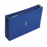 Colored Poly Wallet, 5 1/4" Expansion, 6 Pockets, 15 X 10