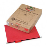 Earthwise Earthwise 100% Recycled Paper Hanging Folders, Letter, 25/Box