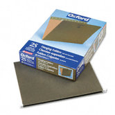 Essentials Hanging File Folders, Untabbed, Letter, 25/Box
