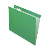 Hanging F older, 1/5 Tab Cut, Letter Size, Green