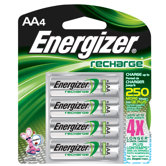 AA ACCU Rechargeable High Energy Battery (4 Pack)
