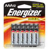 AAA Alkaline Battery (Set of 12)