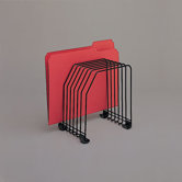 Workstation File Organizer, Seven Sections, Wire