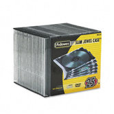 Thin Jewel Case, 25/Pack