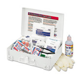 First Aid Kit for 25 People, 106 Pieces, Osha Compliant, Metal Case