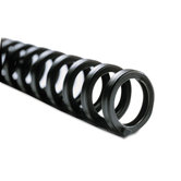 ProClick Easy Edit Spines, 5/8" Diameter, 110 Sheet Capacity, Black, 100/Box