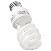 Compact Fluorescent Bulb, 13 Watt, T3 Spiral