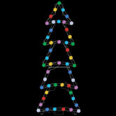 50-Light LED Color Effects Color Changing Tree