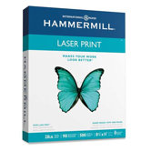 Laser Print Office Paper, 98 Brightness, 28Lb, 500 Shts/Ream