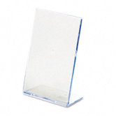Slanted Desk Sign Holder, 4" Wide