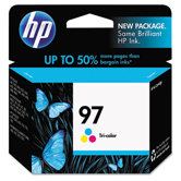 C9363WN (HP97) Inkjet Cartridge, High-Yield, Tri-Color