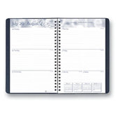 Academic Weekly Assignment Book Blu