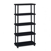 Rough N Ready 5 Shelf Open Storage System, Resin