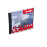 CD-RW Disc, 700MB/80min, 4x, with Slim Jewel Case, Silver