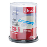 CD-R Disc, 700Mb/80Min, 52X, Spindle, 100/Pack