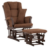 Custom Tuscany Glider and Ottoman
