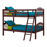Long Horn Twin over Twin Bunk Bed