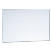 Planning Board, 1x1 Grid, Porcelain-on-Steel, 72 x 48, Blue/White