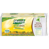 (400 per Carton) 100% Premium Recycled Luncheon White Napkins