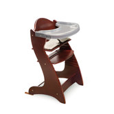 Embassy Wood High Chair with Tray