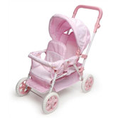 Double Front-to-Back Doll Stroller
