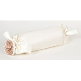 Madison Cream Velvet Roll Pillow