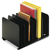 Steelmaster Six-Section Adjustable Book Rack