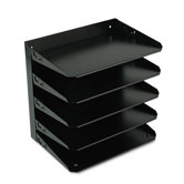 Steelmaster Steelmaster Multi-Tier Horizontal Letter Organizers, Five Tier