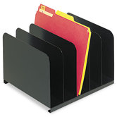 Steelmaster Desktop Vertical Organizer, Five Sections
