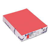 Brite-Hue Multipurpose Colored Paper, 20 lbs., 8-1/2 x 11, Ultra Lava, 500/Ream