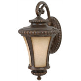 Prescott Outdoor  Medium Wall Lantern in Peruvian Bronze