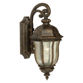 Harper Traditional Outdoor Wall Sconce in Peruvian Bronze