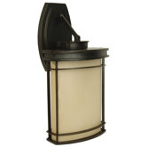 Vale Outdoor  Wall Lantern in Oiled Bronze