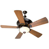 54" Chamberlain 5 Blade Ceiling Fan with Remote Control