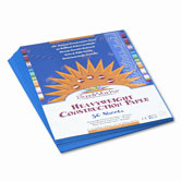 SunWorks Construction Paper, Heavyweight, 9 x 12, Dark Blue, 50 Sheets