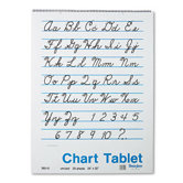 Chart Tablet, Unruled, 25 Sheets/Pad