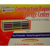 Construction Paper Storage