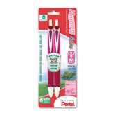Hyperg Roller Ball Retractable Gel Pen, 2 Per Pack