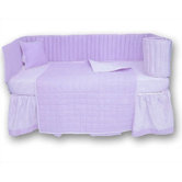 Tadpoles Basics Crib Bedding Collection - Lavender