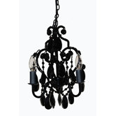 3 Light Mini Chandelier
