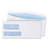 Double Window Security Tinted Invoice and Check Envelope, #9, White, 1000/Box