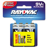 Alkaline Battery, 4/Pack