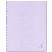 Notepro Executive Notebook, College/Margin Rule, 11 x 8-1/2, 200 Pages, Pink