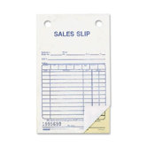 Sales Slip Refills For Portable Registers, 2 Parts, 4"x6"