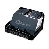 Open Tray Business Card File Holds