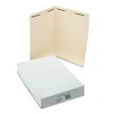 Water/Cut-Resistant Folder, Two Fasteners, Straight Tab, 50/Box