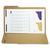 Reinforced Kraft Folder, 50/Box