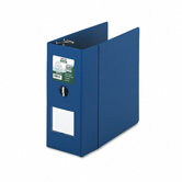 Clean Touch Antimicrobial Locking Binder, 11 X 8-1/2, 5" Capacity