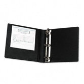 Heavy-Duty Locking Round Ring Binder, 8-1/2 x 11, 2in Capacity