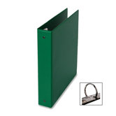 3-Ring Binder,w/Pckts,Vinyl,200 SH Cap.,1",Green